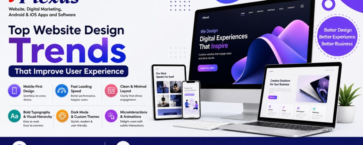 Top Website Design Trends That Improve User Experience