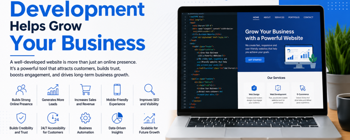 How Web Development Helps Grow Your Business
