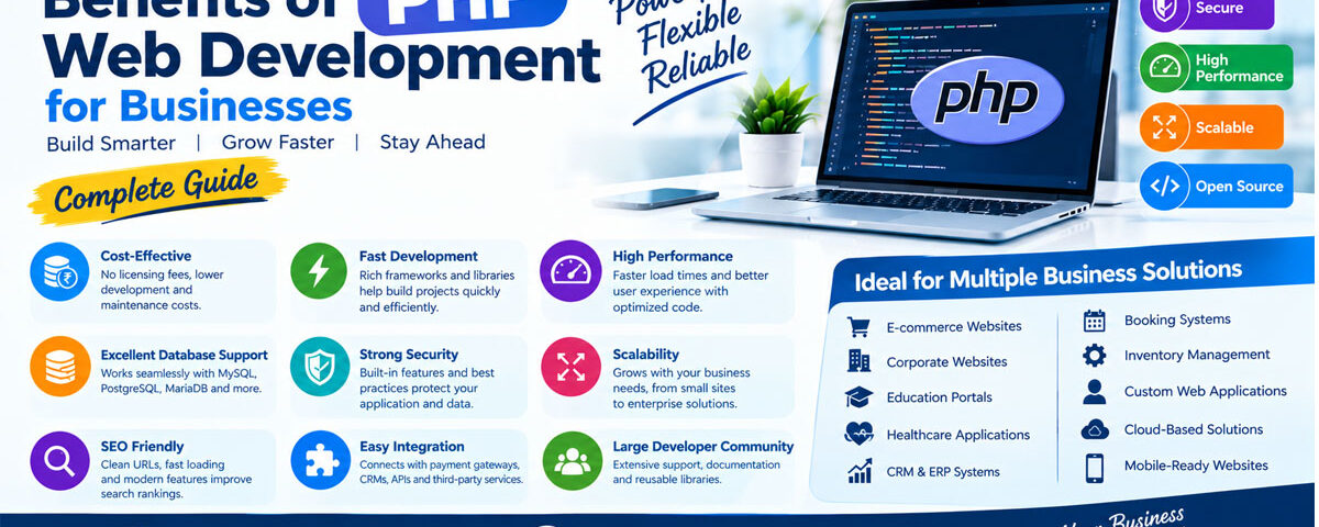Benefits of PHP Web Development for Businesses