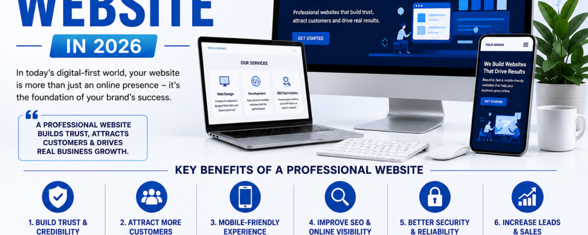 Why Every Business Needs a Professional Website in 2026